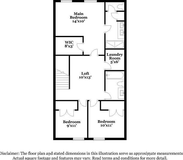 3 bed, 2.5 bath, 1601 sqft, $1,900 — Photo 3