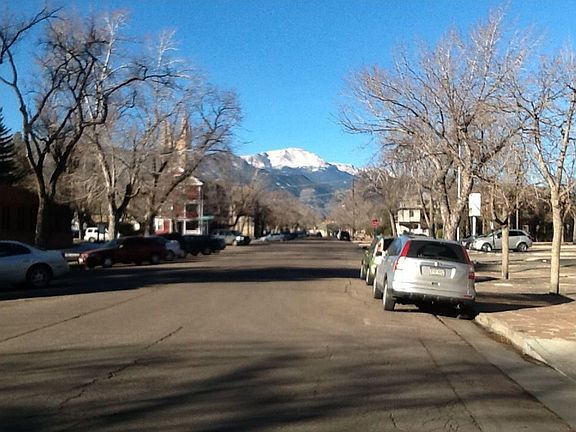 Street View of Pikes Peak