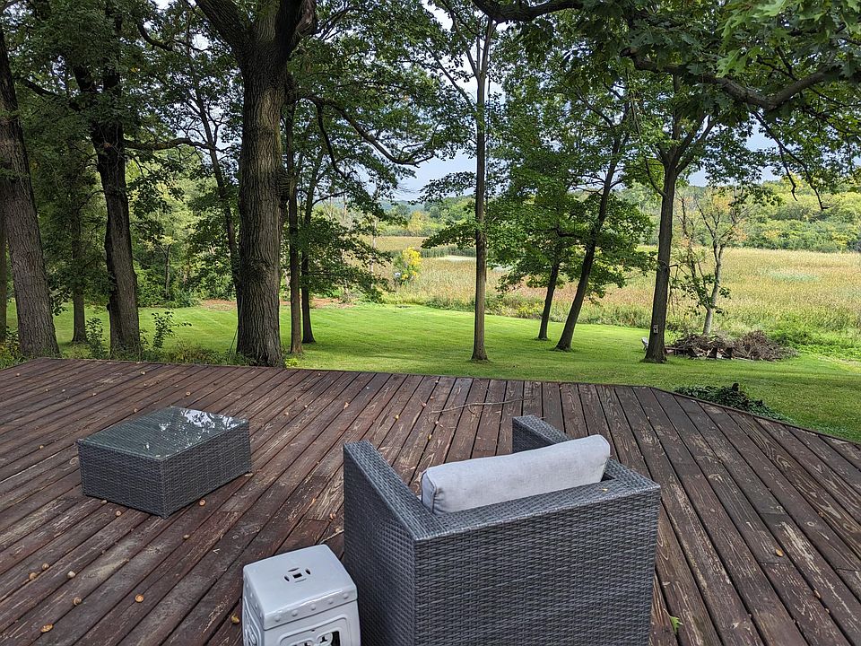 Outdoor living at its finest, beautiful view from the deck.