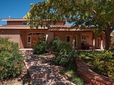 Front Door and Ranch Style Porch
