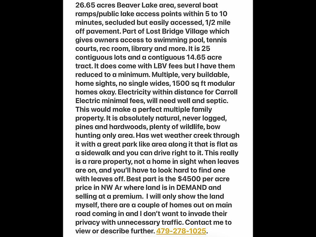 Buckeye Rd, Garfield, AR 72732 Zillow