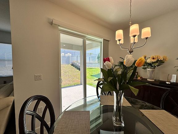 Dining and Patio View