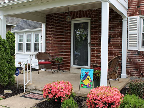 Inviting front porch