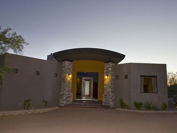 Front of Home at Dusk