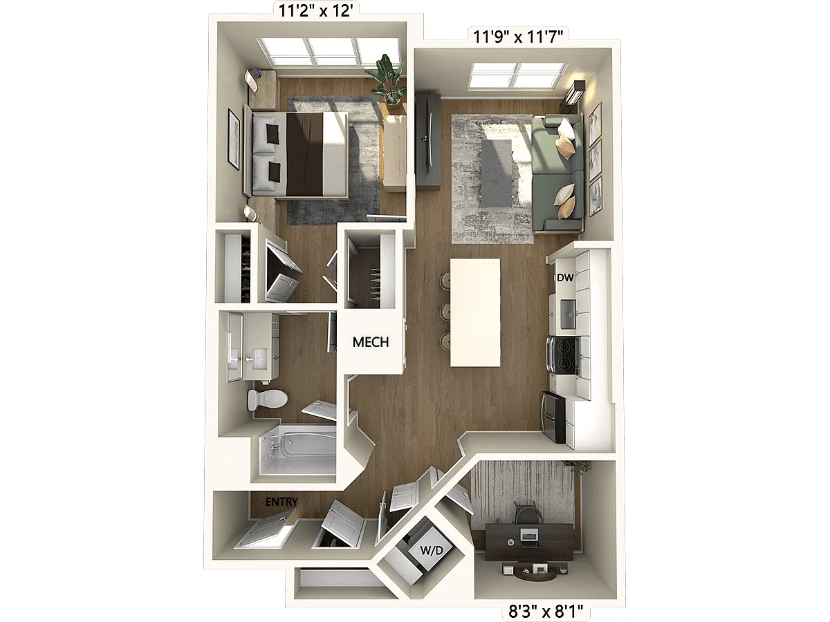 Floor plan A2D-797-1