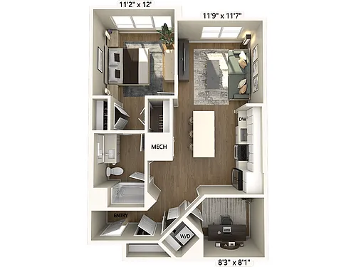 Floor plan A2D-797-1