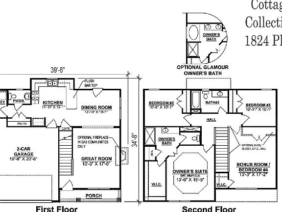 Floor Plan of 1824