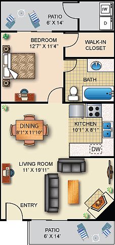 1st image of 5325 Repecho Dr APT E102