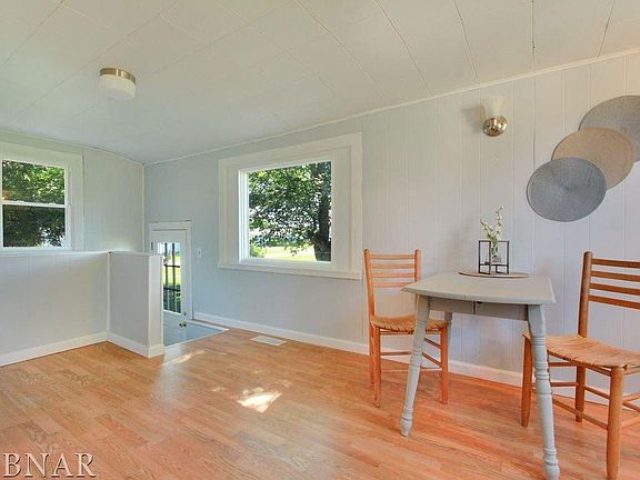 Dining area of kitchen