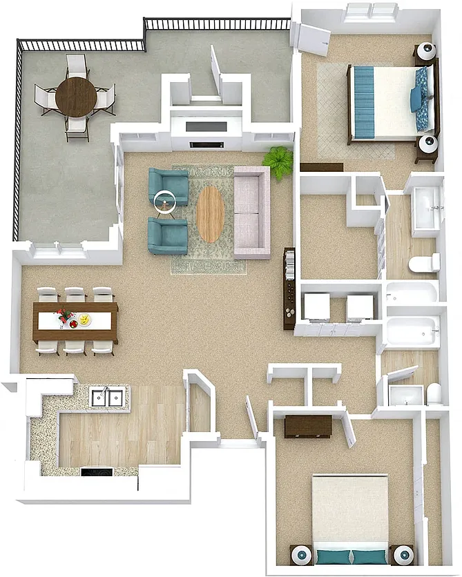 Floor plan The 1093