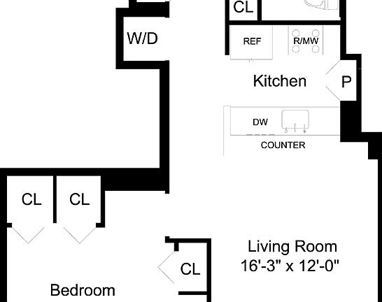 2nd image of 330 W 39th St APT 2D
