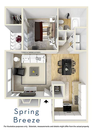 Floor plan Spring Breeze