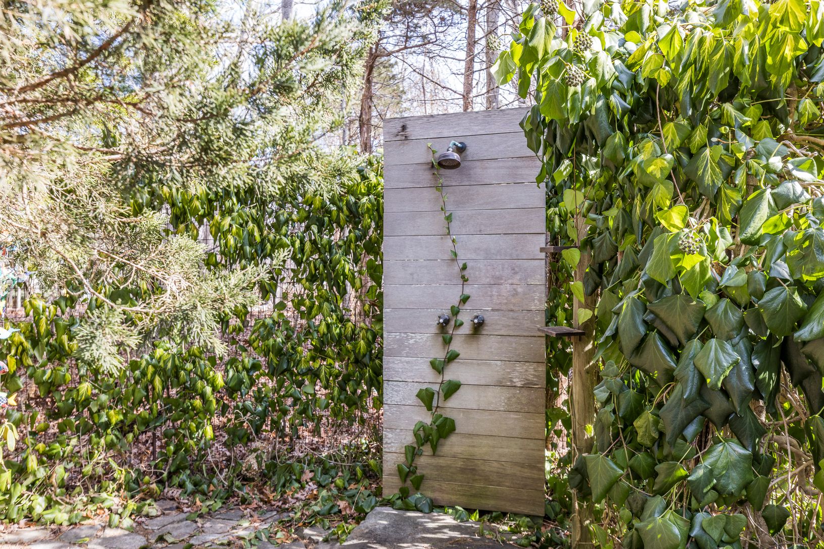  Inviting outdoor shower