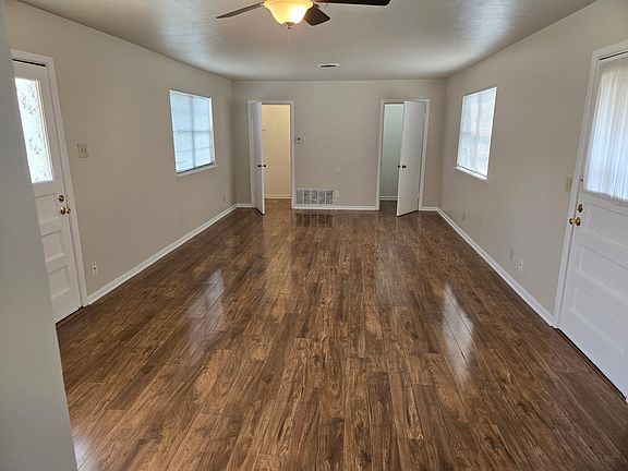 Two large storage closets in Living room.