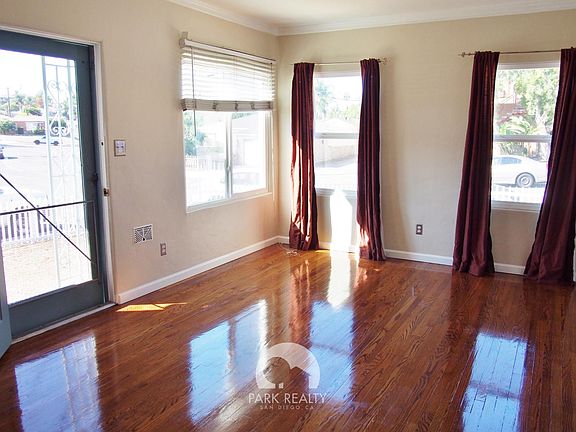 Living room flooded with light