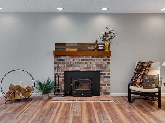 New can lights & Wood stove!