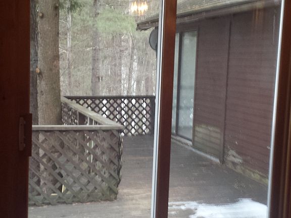 bedroom slider to deck
