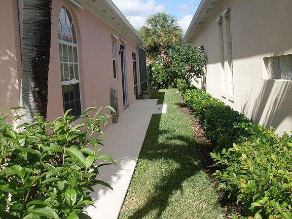 Exterior side of house