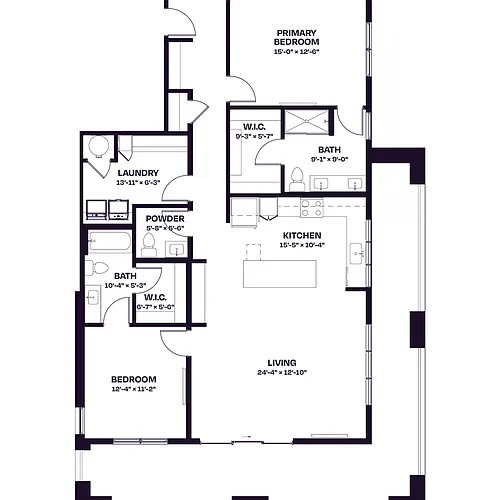 Floor plan C62