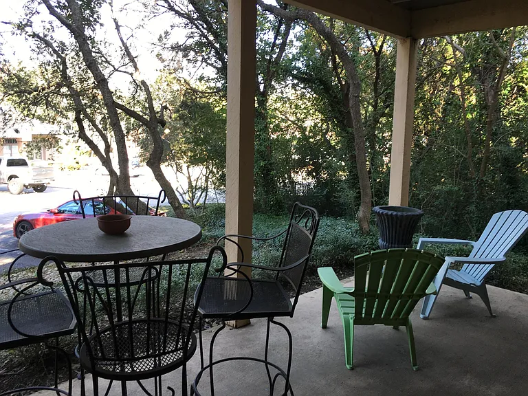 Wooded Patio