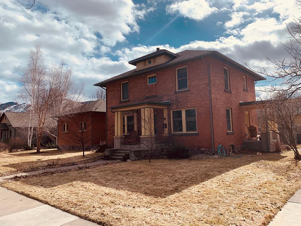 View of Front and Side of House.