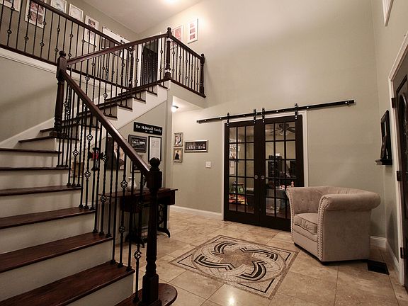 Staircase With Metal Details