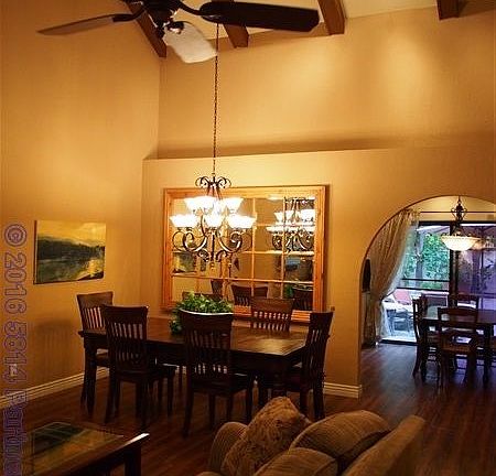 Living Room and Dining Room