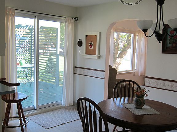 Beautiful windows overlooking backyard