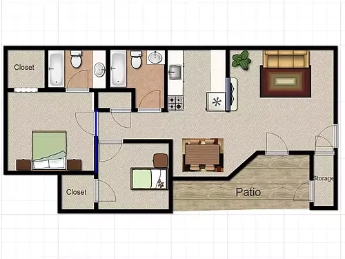 Floor plan Maple