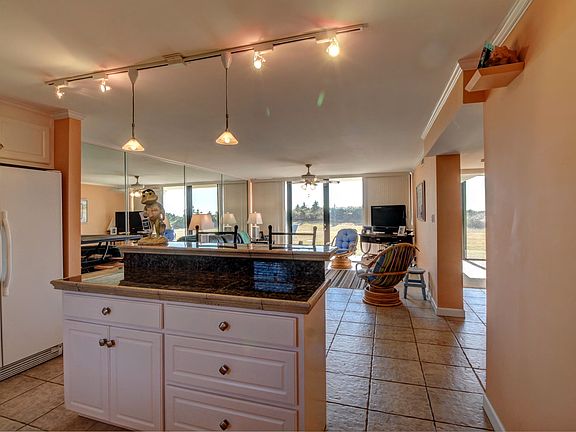 Kitchen looking into Living 