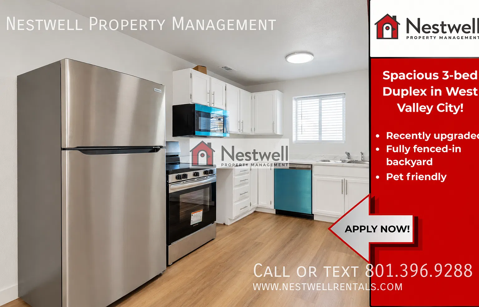 Upgraded & Spacious 3-Bed Duplex in West Valley City! — Photo 1