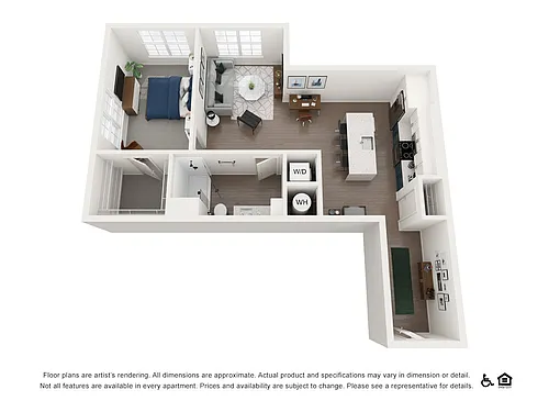 Floor plan 1H