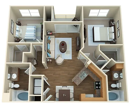 Floor plan Manhattan