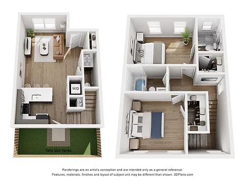 Floor plan Bent Tree A