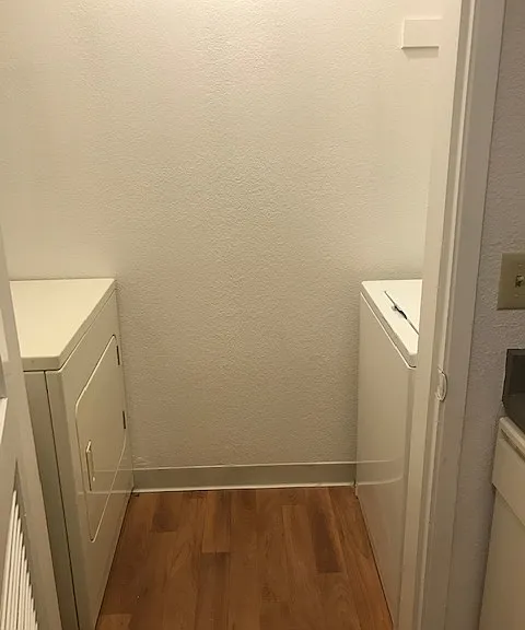 Washer and dryer included in every unit