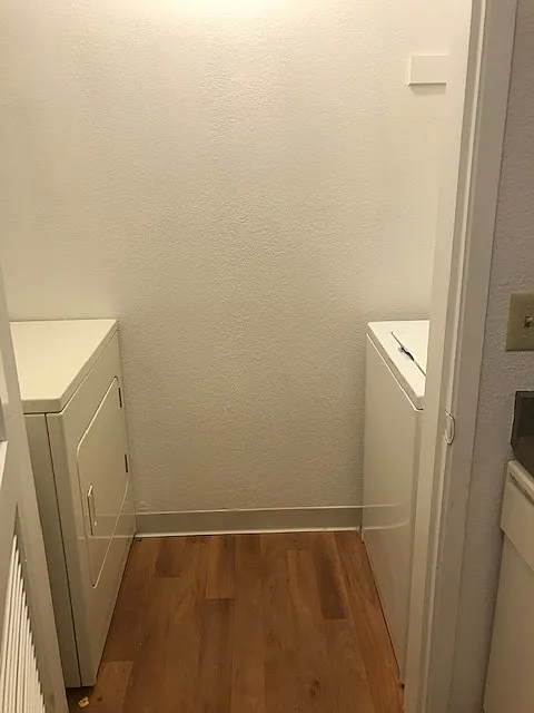Washer and dryer included in every unit