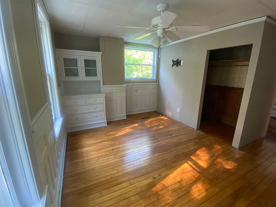Bedroom with large closet