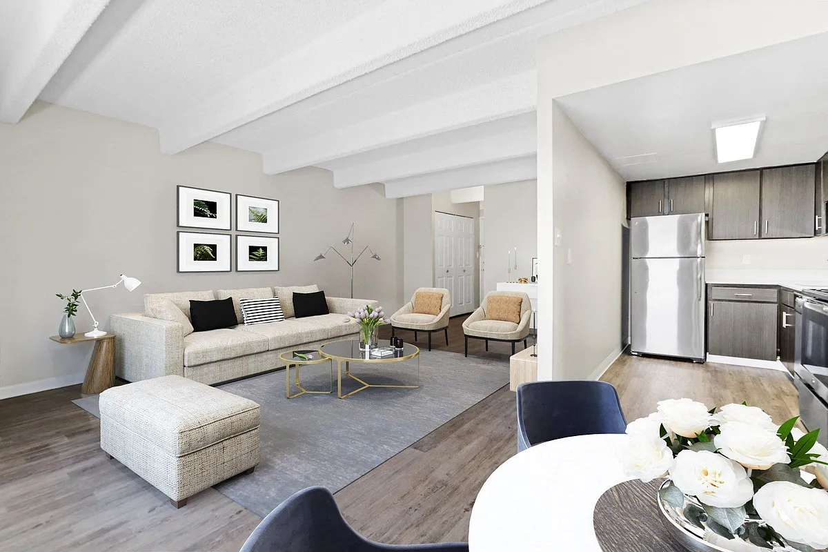 Cozy layout with stylish furniture and open-concept design - 878 S Dexter