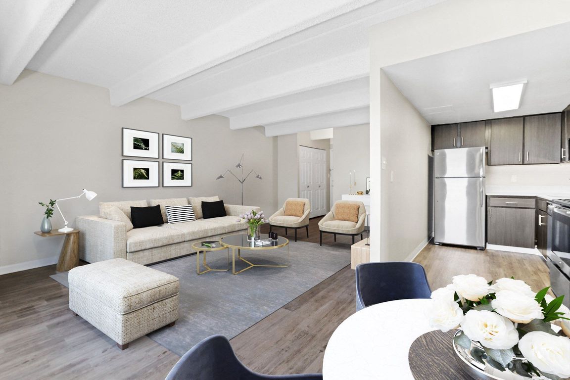 Cozy layout with stylish furniture and open-concept design