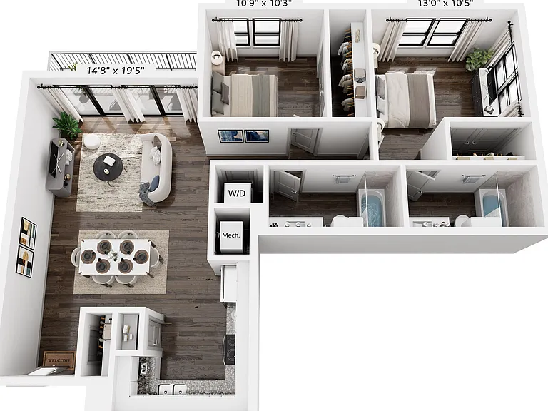 b4 floor plan Corazon