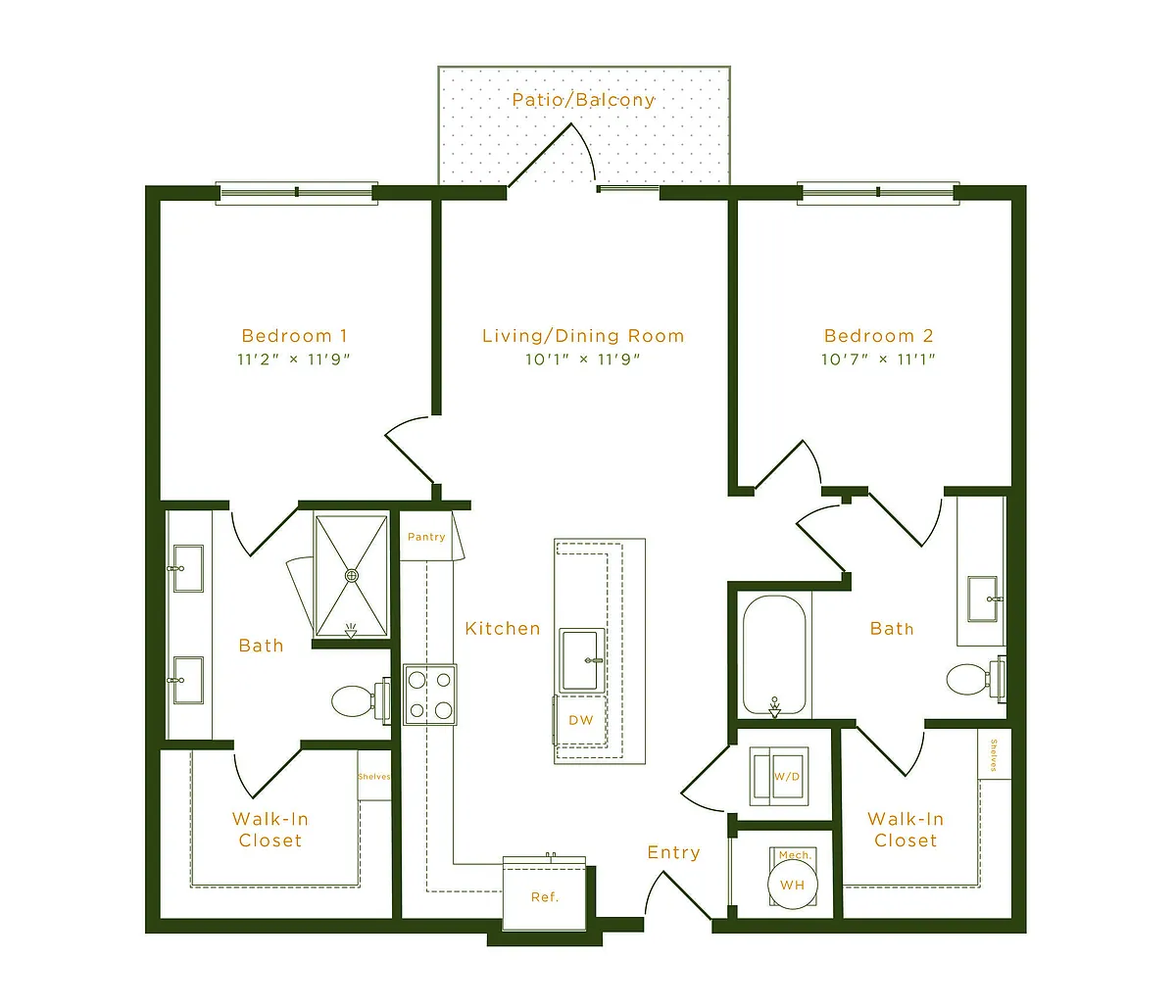 Floor plan B1