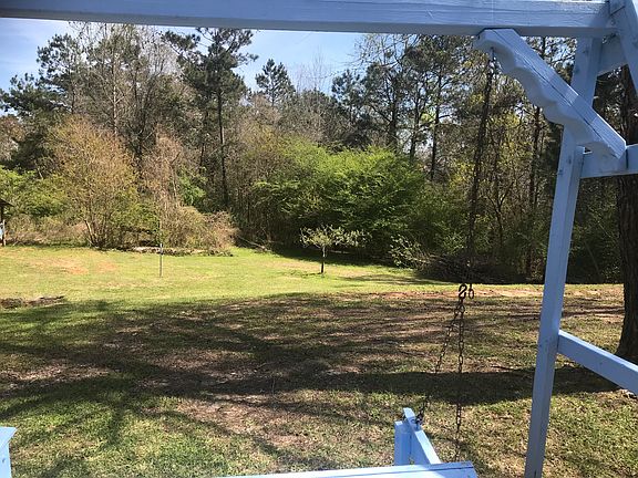 View from the wooden swing