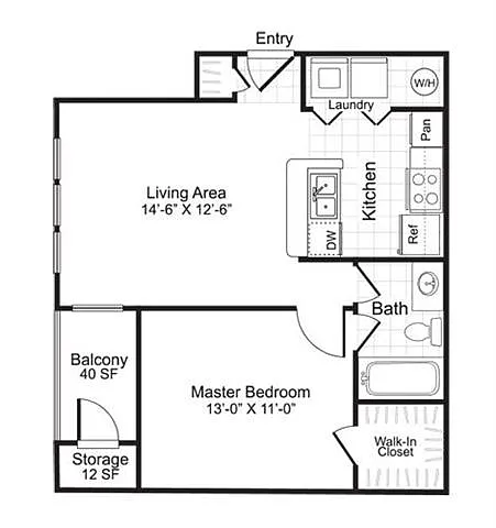 Floor plan A1