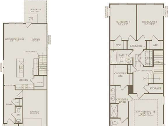 Floor Plan Level 1 Level 2