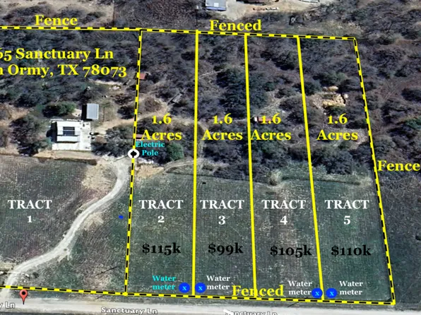 165 Sanctuary Lane (Tract 4) LOT 4, Von Ormy, TX 78073