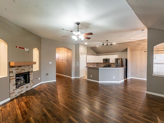 open concept living area