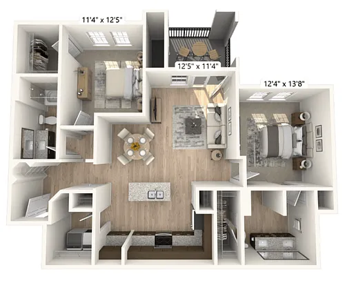 Floor plan B2