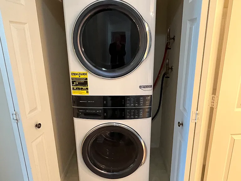 New full size washer and dryer