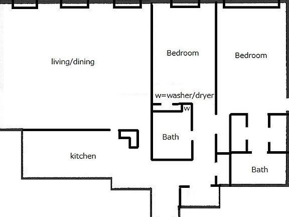 2nd image of 1101 Saint Paul St Unit 1912