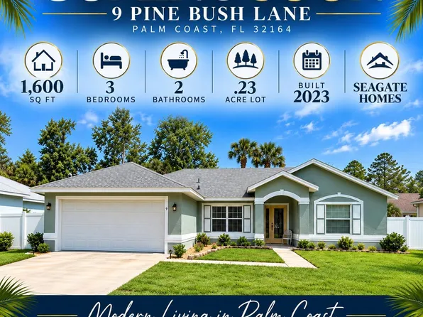 9 PINE BUSH Lane, Palm Coast, FL 32164
